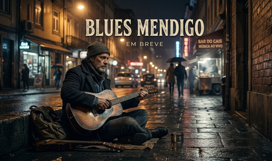 Arte provisória de Blues Mendigo